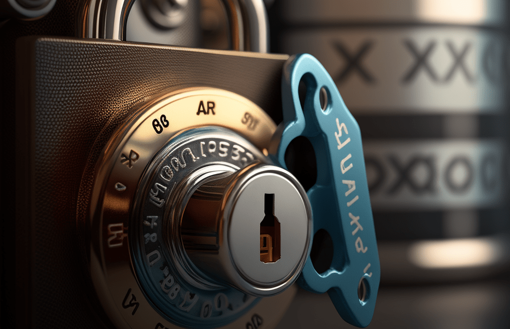 Padlock with an ex4 file extension and keyhole with an mq4 file extension