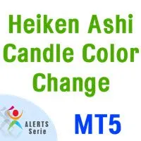 Heiken Ashi Candle Color Change - Alerts Serie MT5